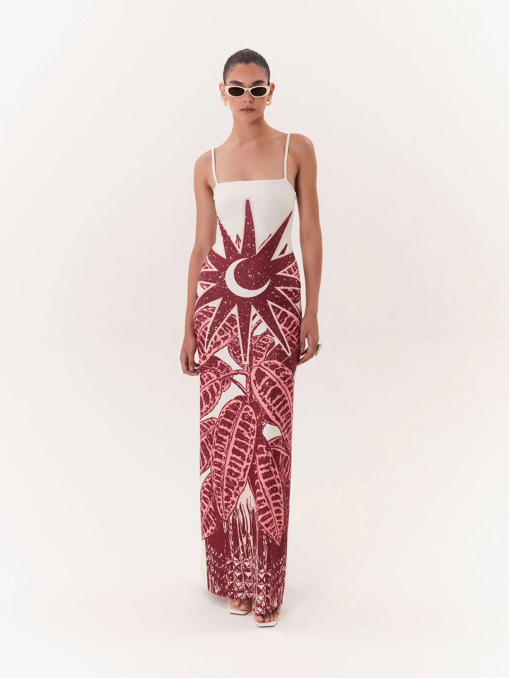 Maxi Dress Solar - Vino - imagen 1