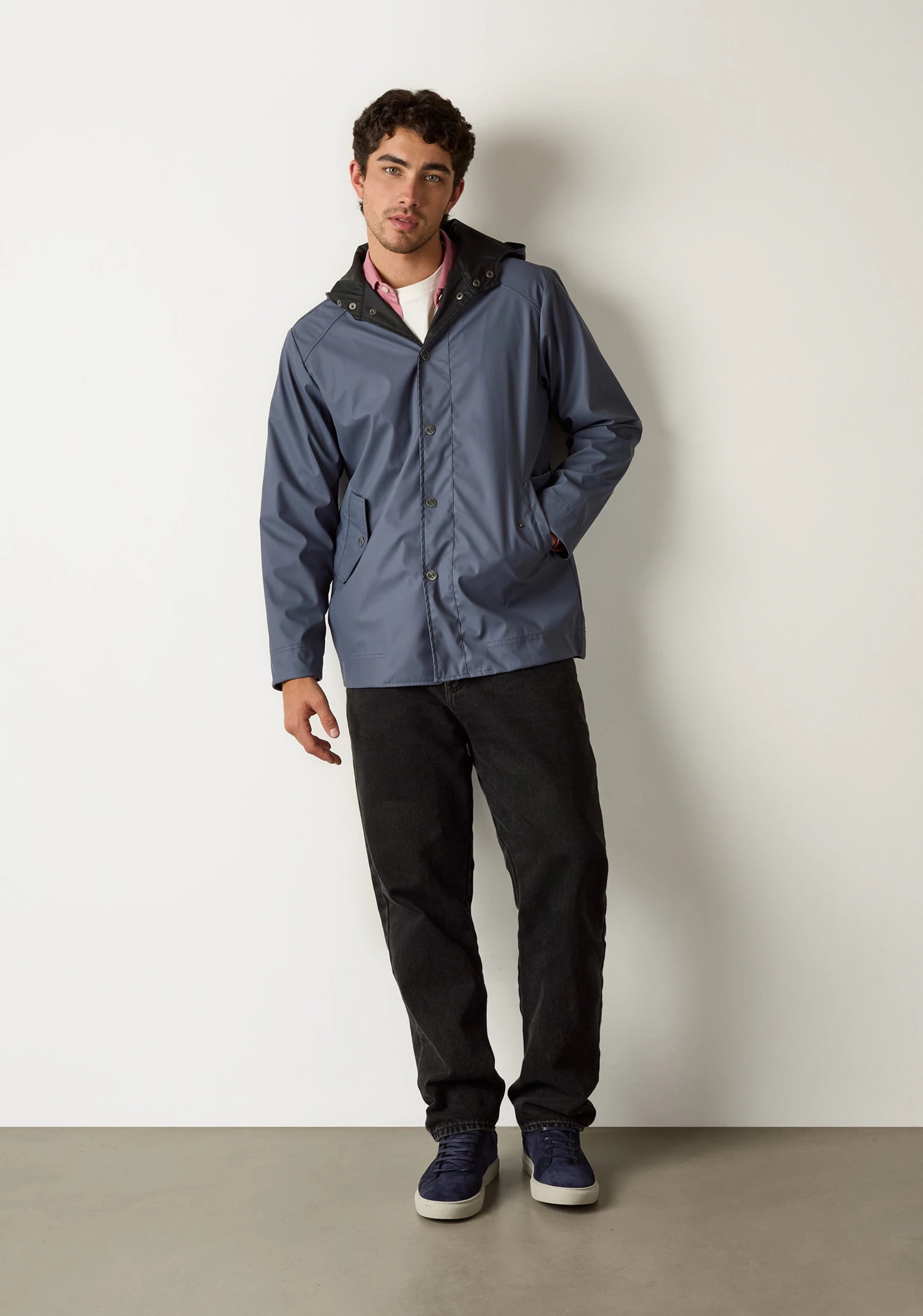 Chaqueta H Richmond Azul Med - imagen 1