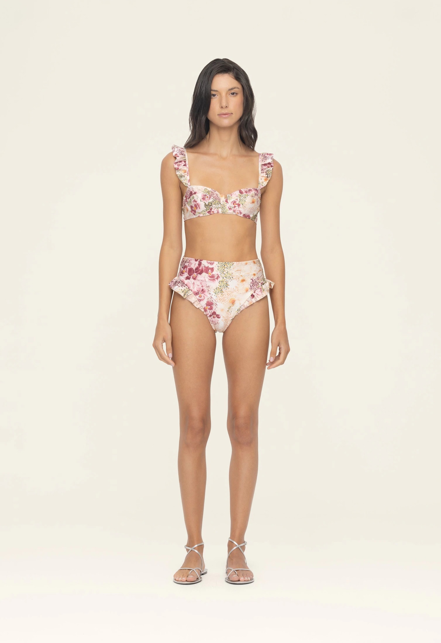 Kiwi Florecer Bikini Top - imagen 1