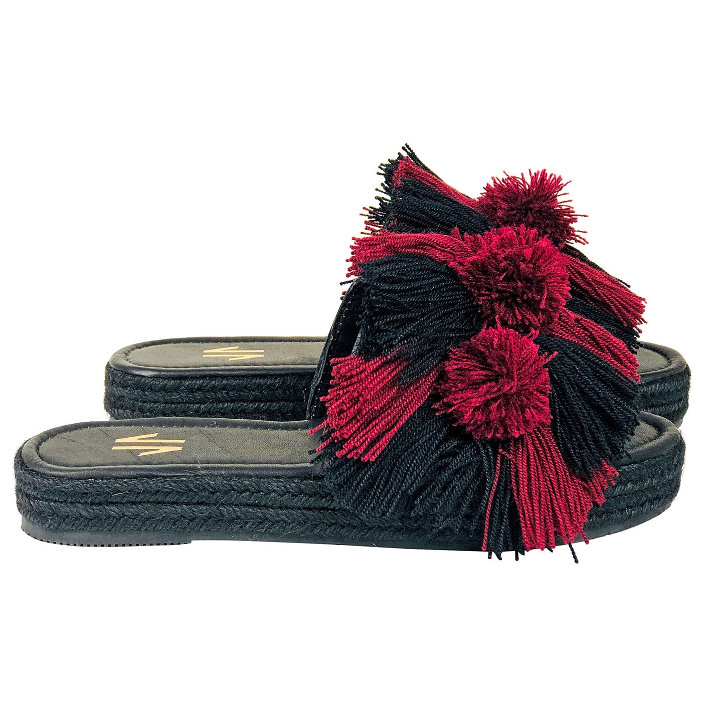 Sandalias Espadrille Silvia Cobos Salsa Vinotinto - imagen 1