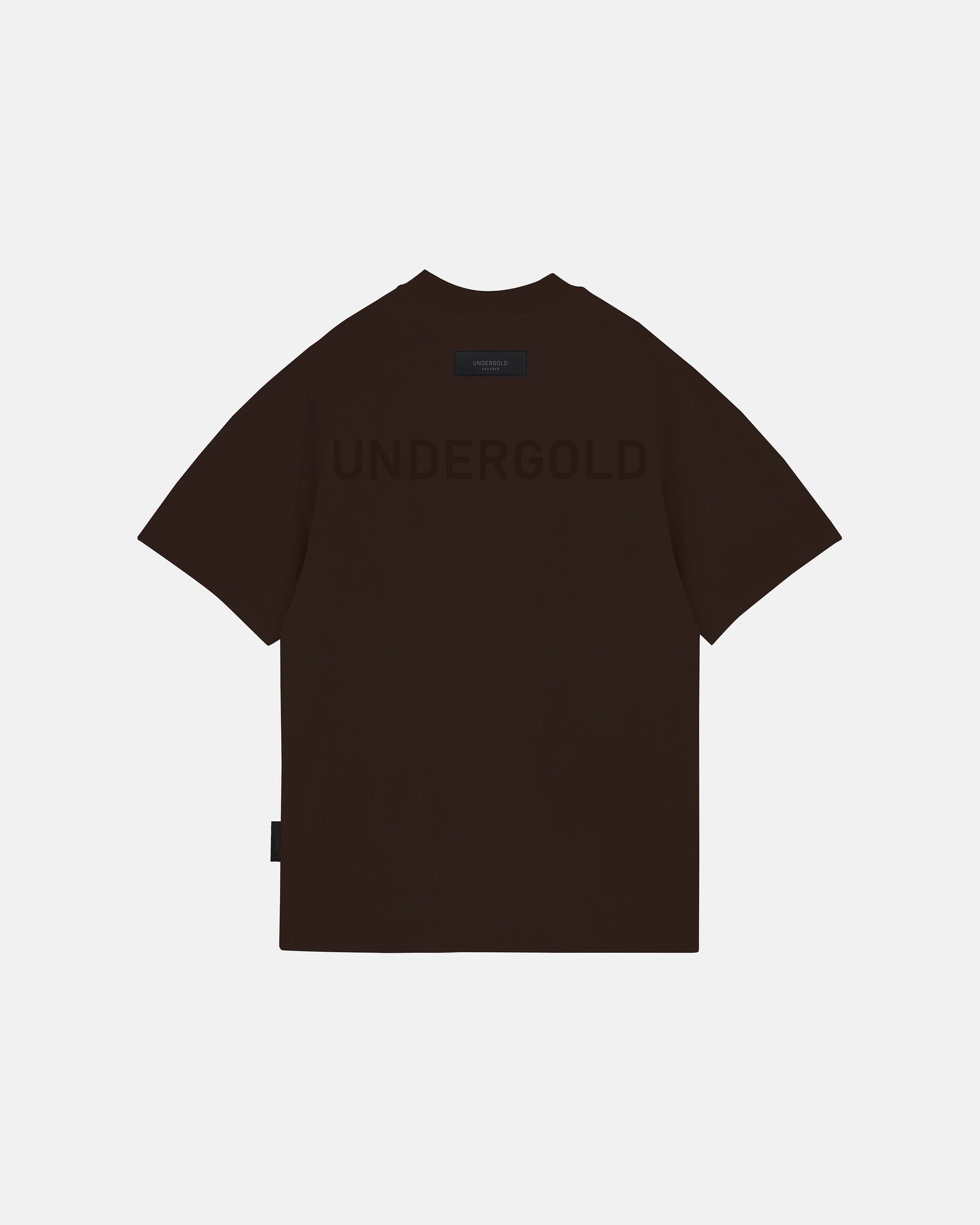 Line Logo Tshirt Brown - imagen 1