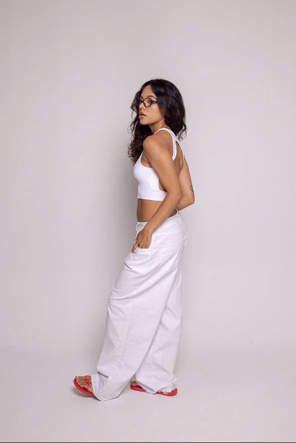 Baggy Motion Dama Blanco - imagen 1