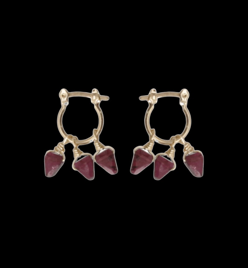 Aretes Fresas - imagen 1