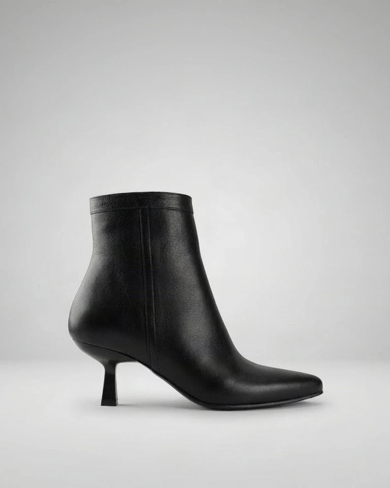 Botin Felice cuero Napa Negro - imagen 1