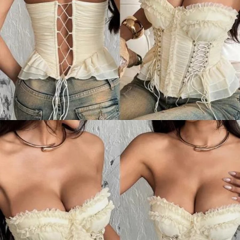BRALETTE BOLEROS EN NUDE - imagen 1