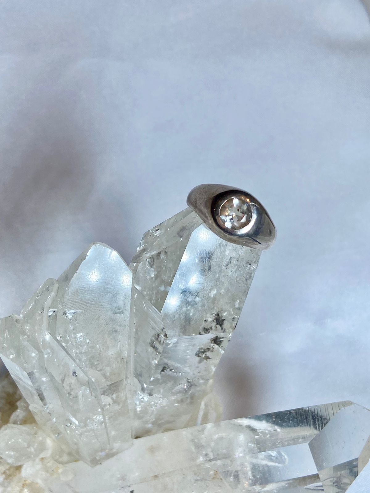 Anillo cuarzo Transparente - imagen 1