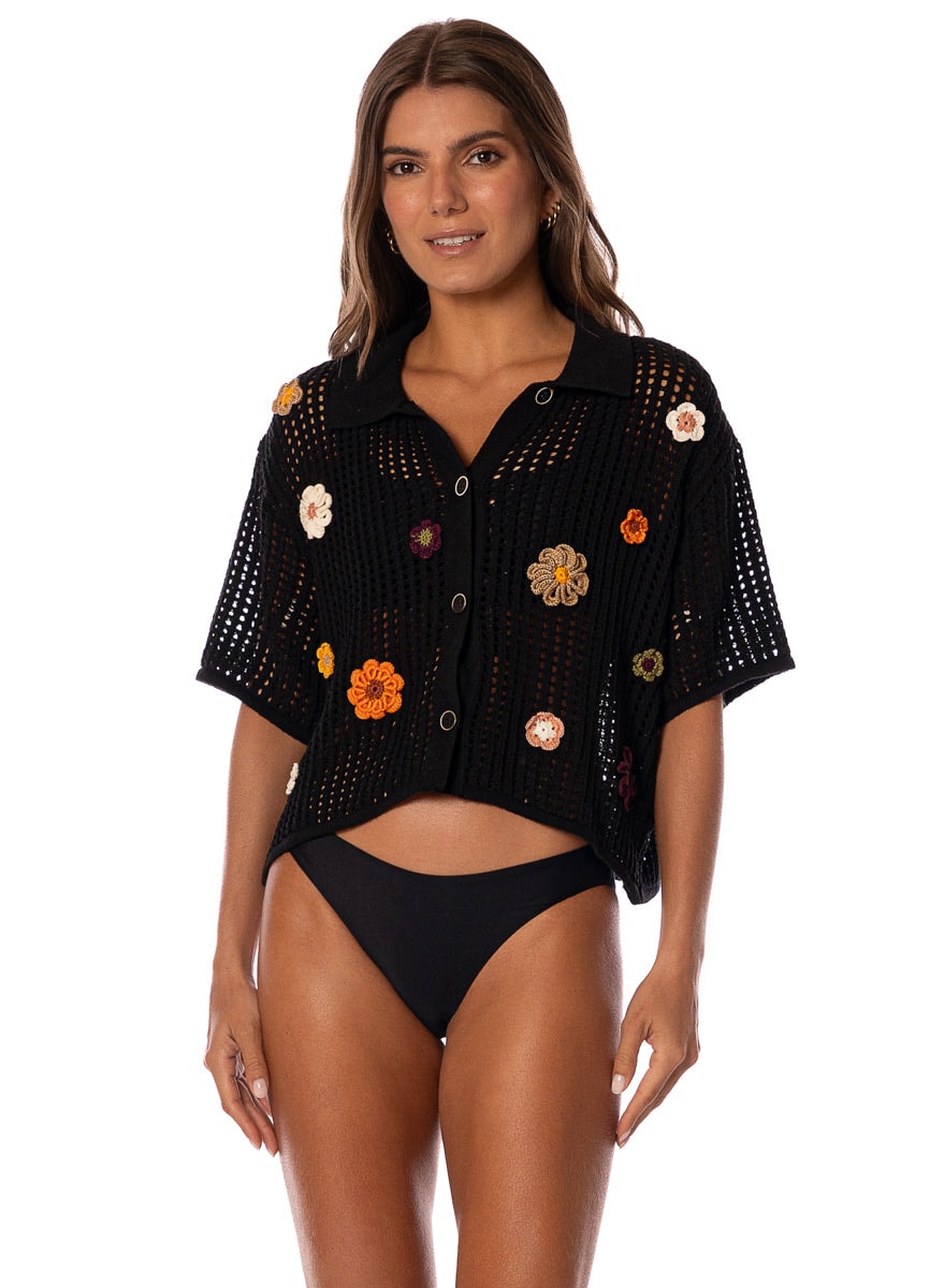 Maaji Midnight Black Canva Shirt - imagen 1