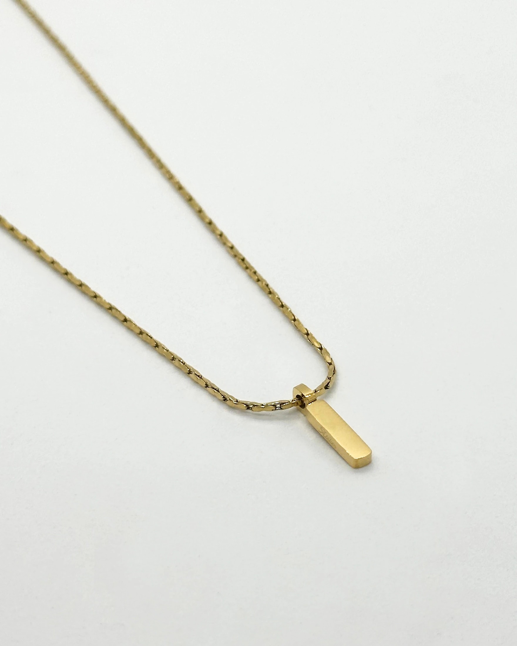 Box Pendant - Gold - imagen 1