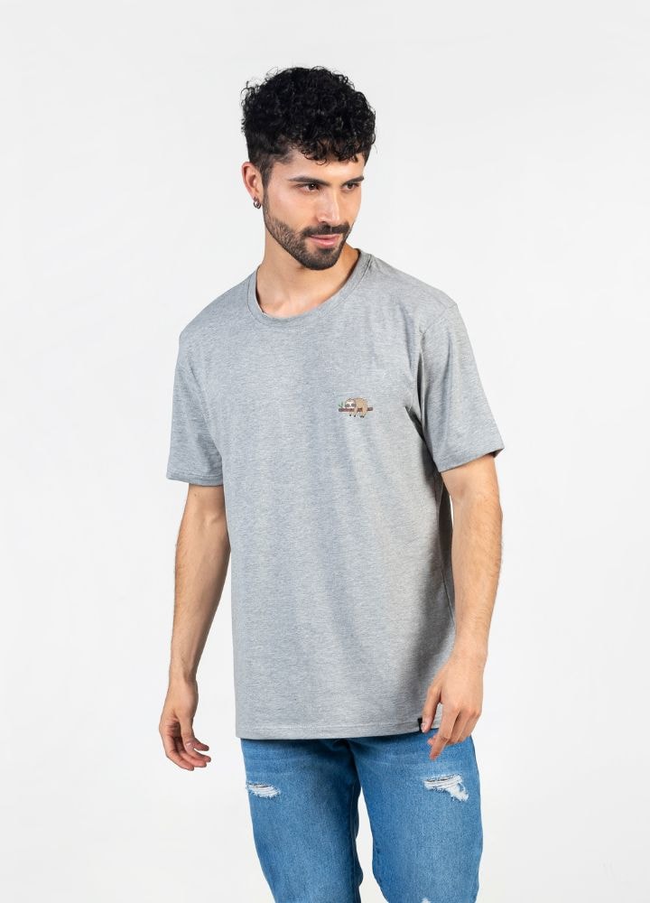 Basic Ciampino Camiseta Oversized – Gris - imagen 1