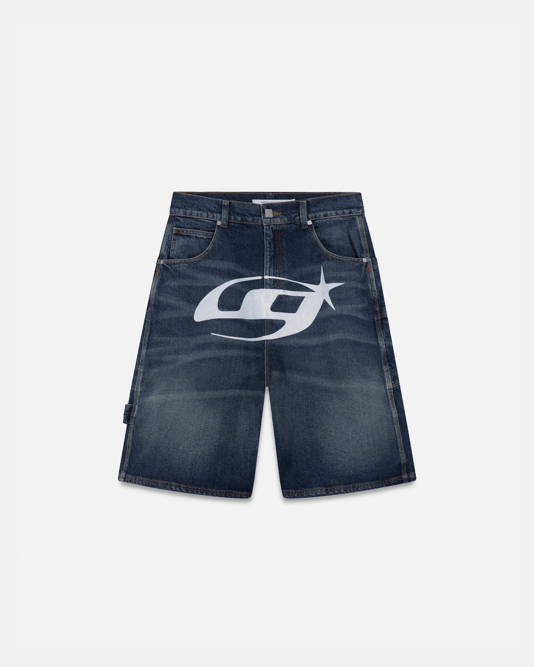 Act 1 UG Star Denim Jorts Medium Blue - imagen 1