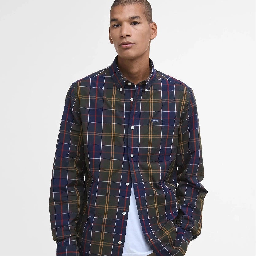 Laggon Tartan Relaxed Long-Sleeved Shirt - imagen 1