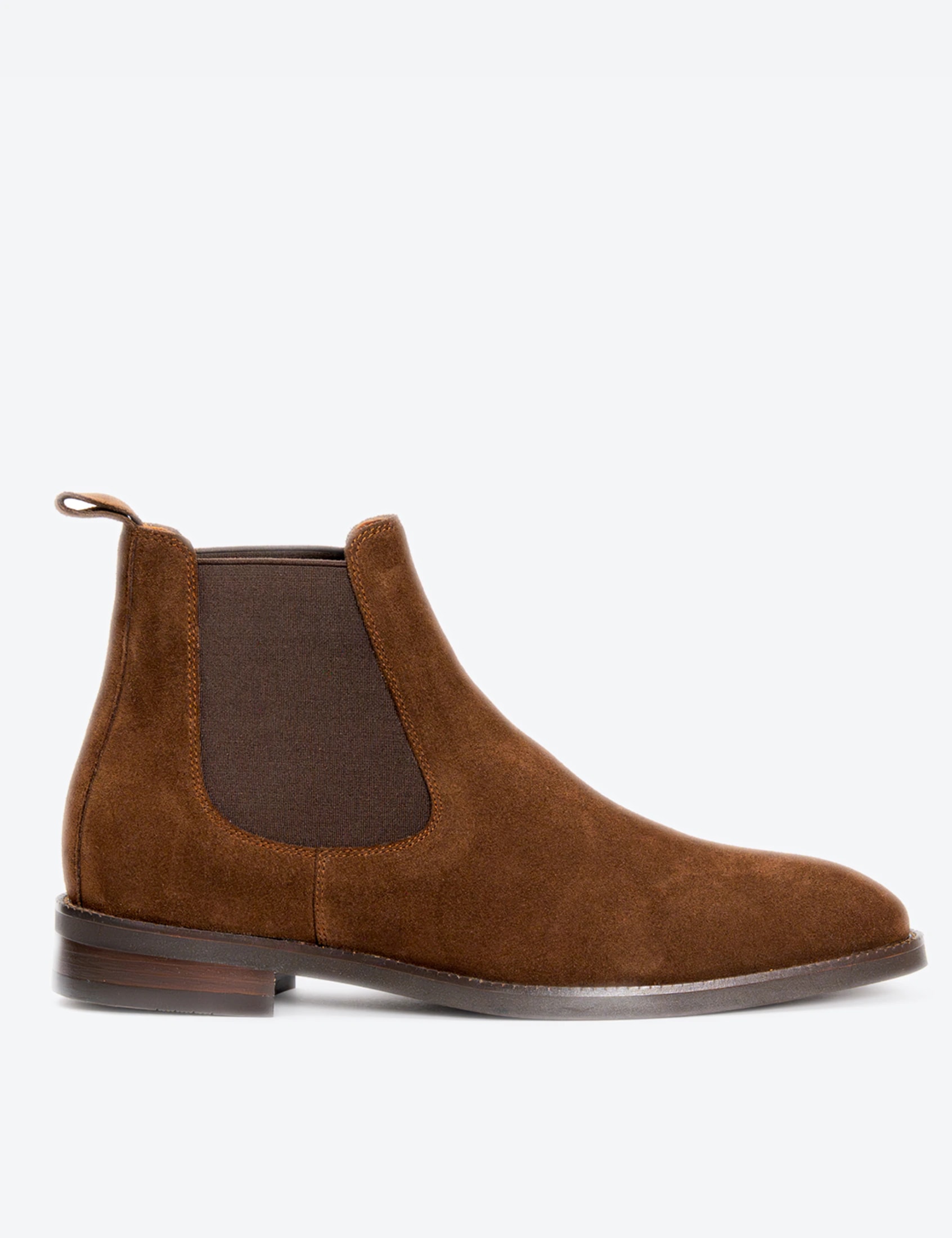 BOTA CHELSEA LONDRES CARNAZA CHOCOLATE - imagen 1