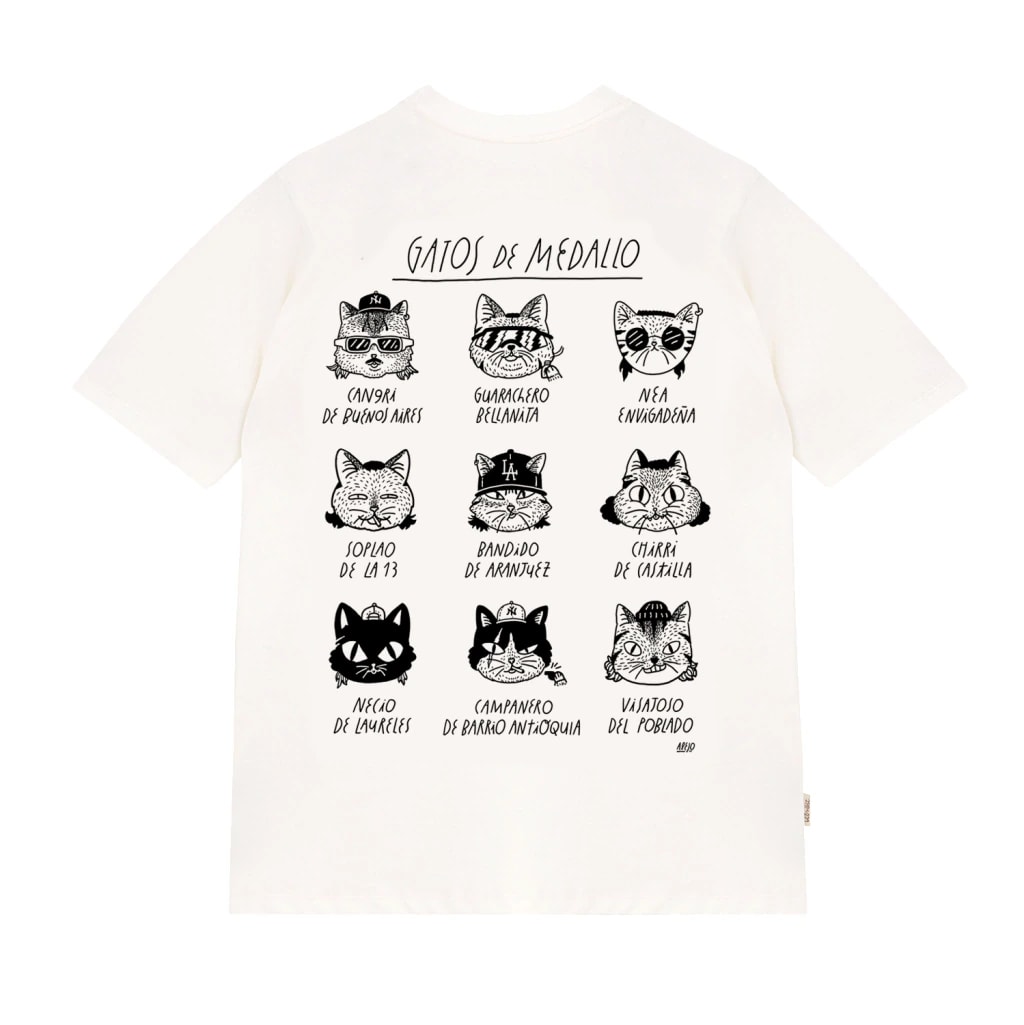 Gatos de Medallo (oversized) - imagen 1