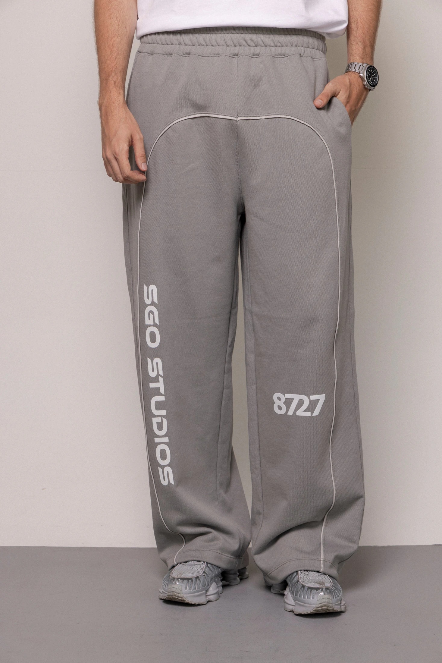 Sudadera 8727 Sgo-Gris - imagen 1