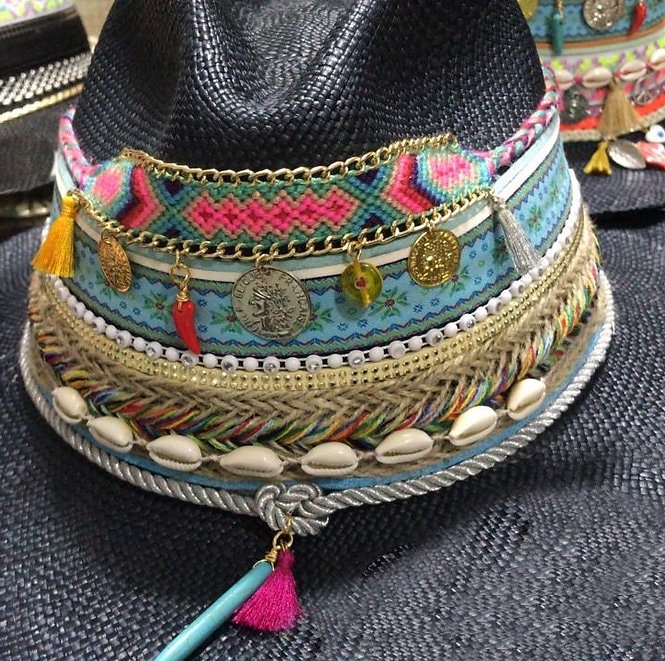 Black Fantasy Hat - imagen 1