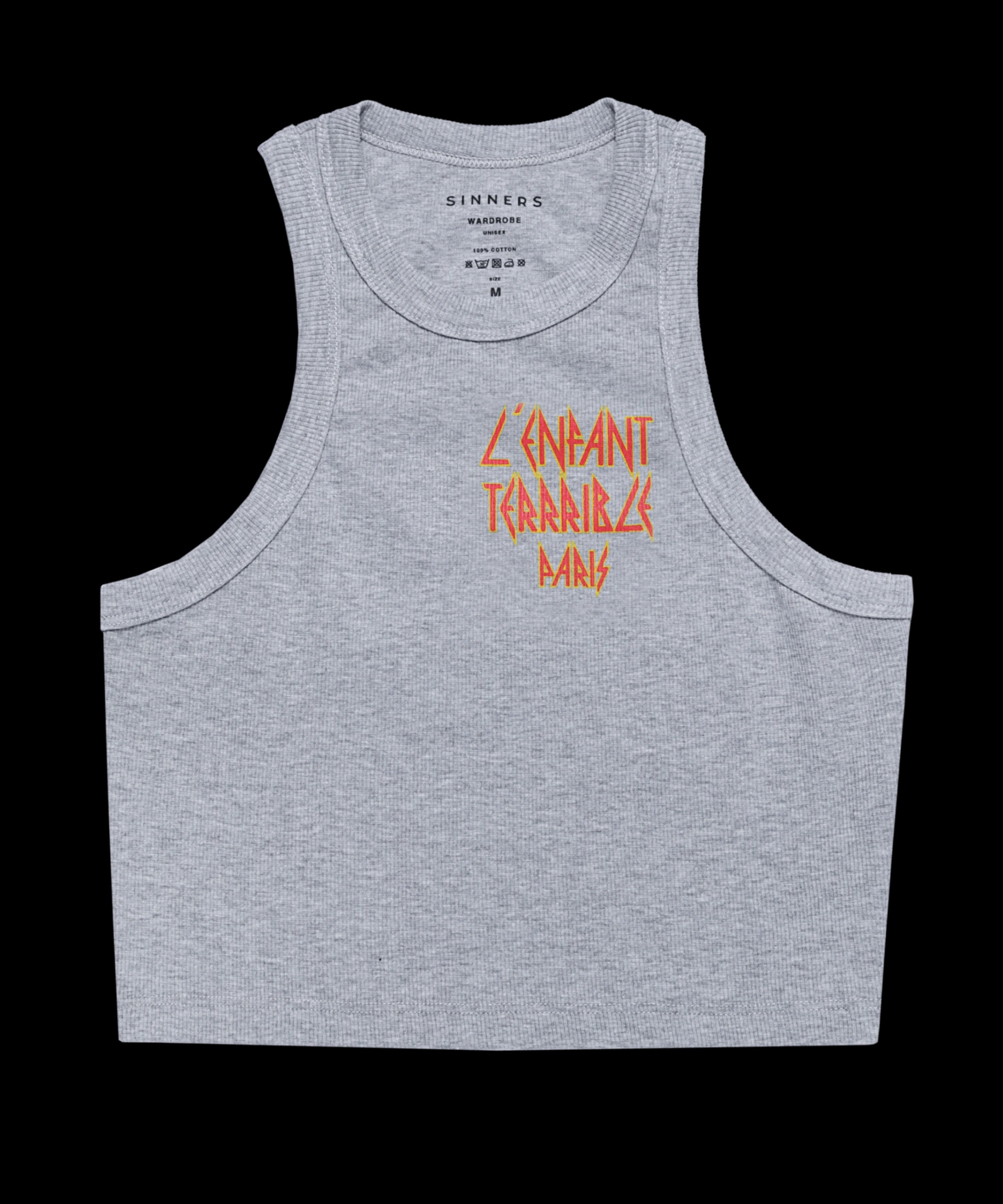 L'ENFANT GRAY WOMEN TANK TOP - imagen 1
