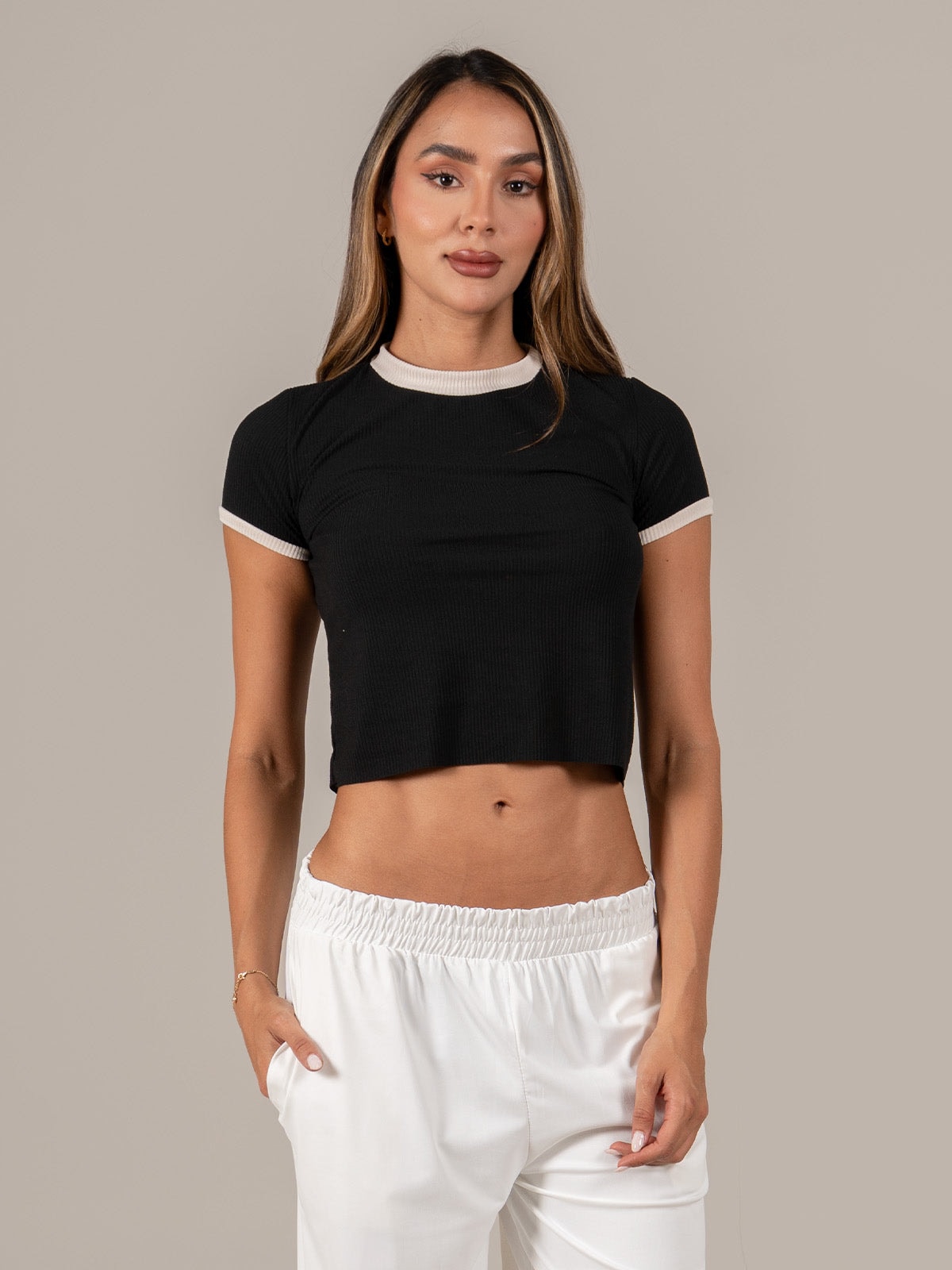 Blusa Ziwa Dolce Negra - imagen 1