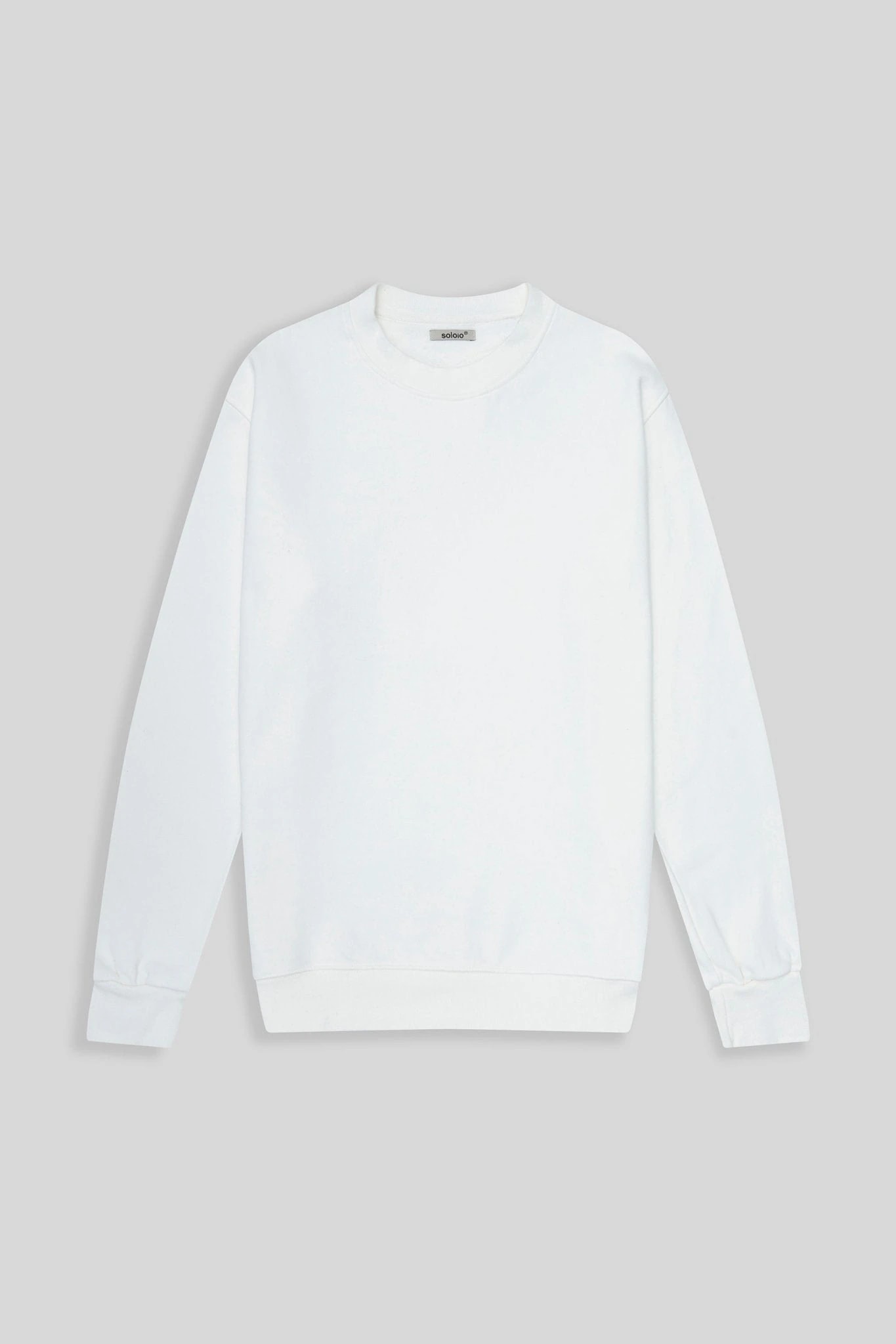 Men's milenario sweatshirt white - imagen 1