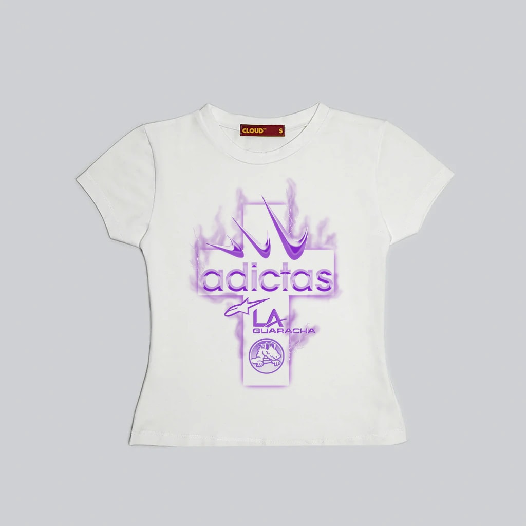 Baby tee adictas - imagen 1