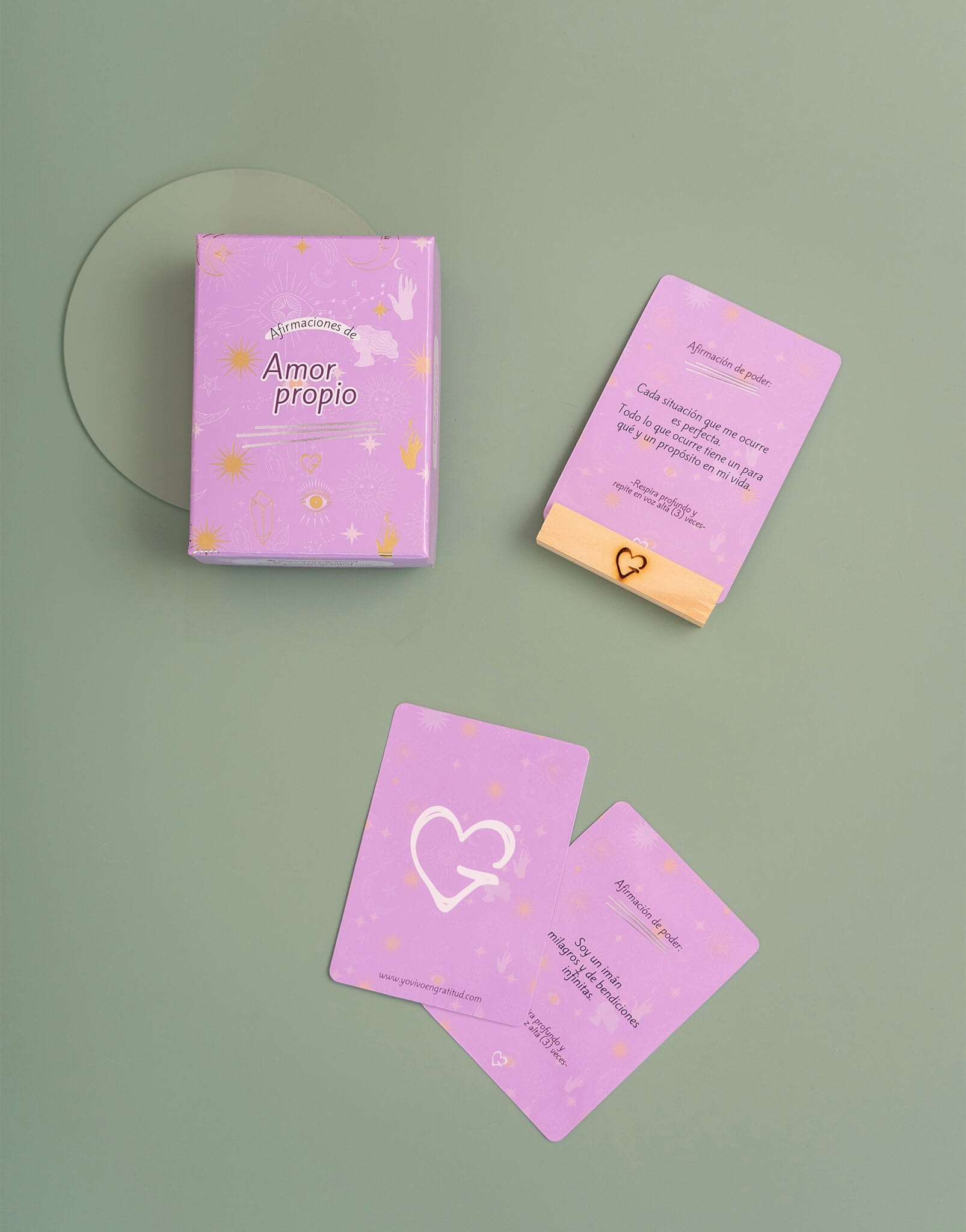 ORÁCULO AFIRMACIONES DE AMOR PROPIO - imagen 1