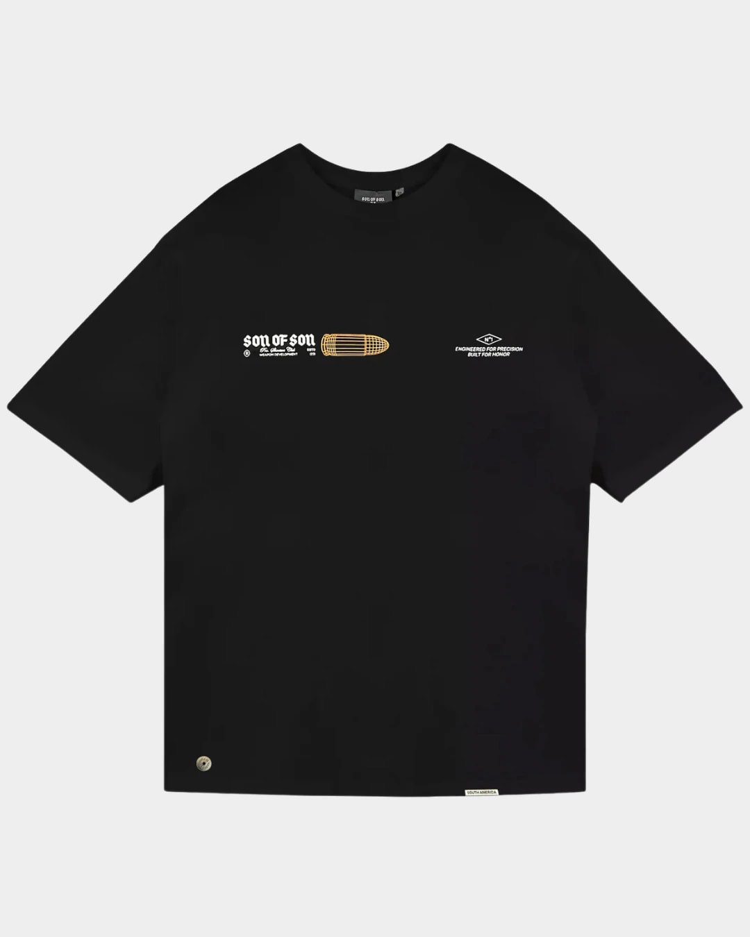 PRECISION DIVISION – BLACK TEE - imagen 1