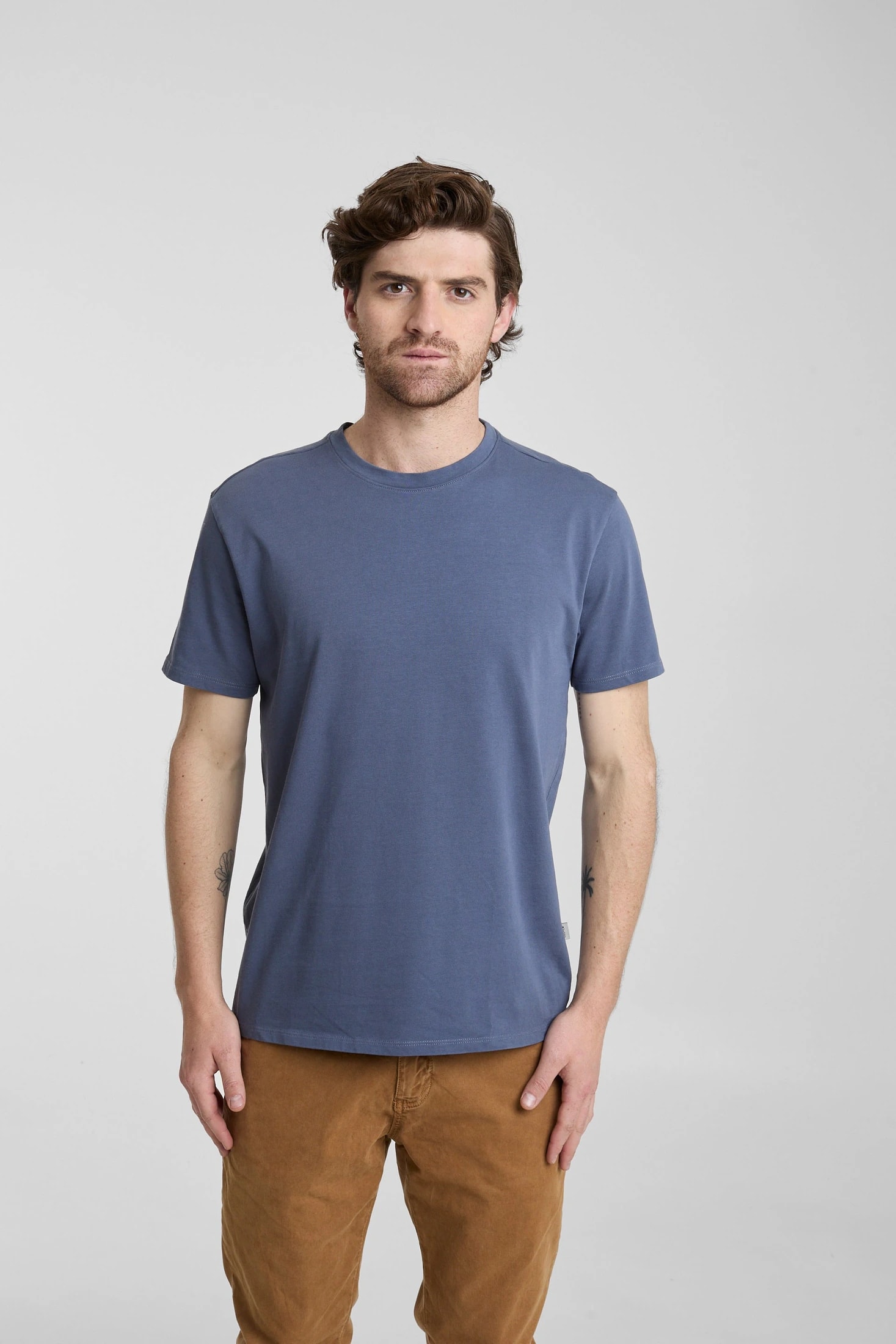 Camiseta básica azul - imagen 1