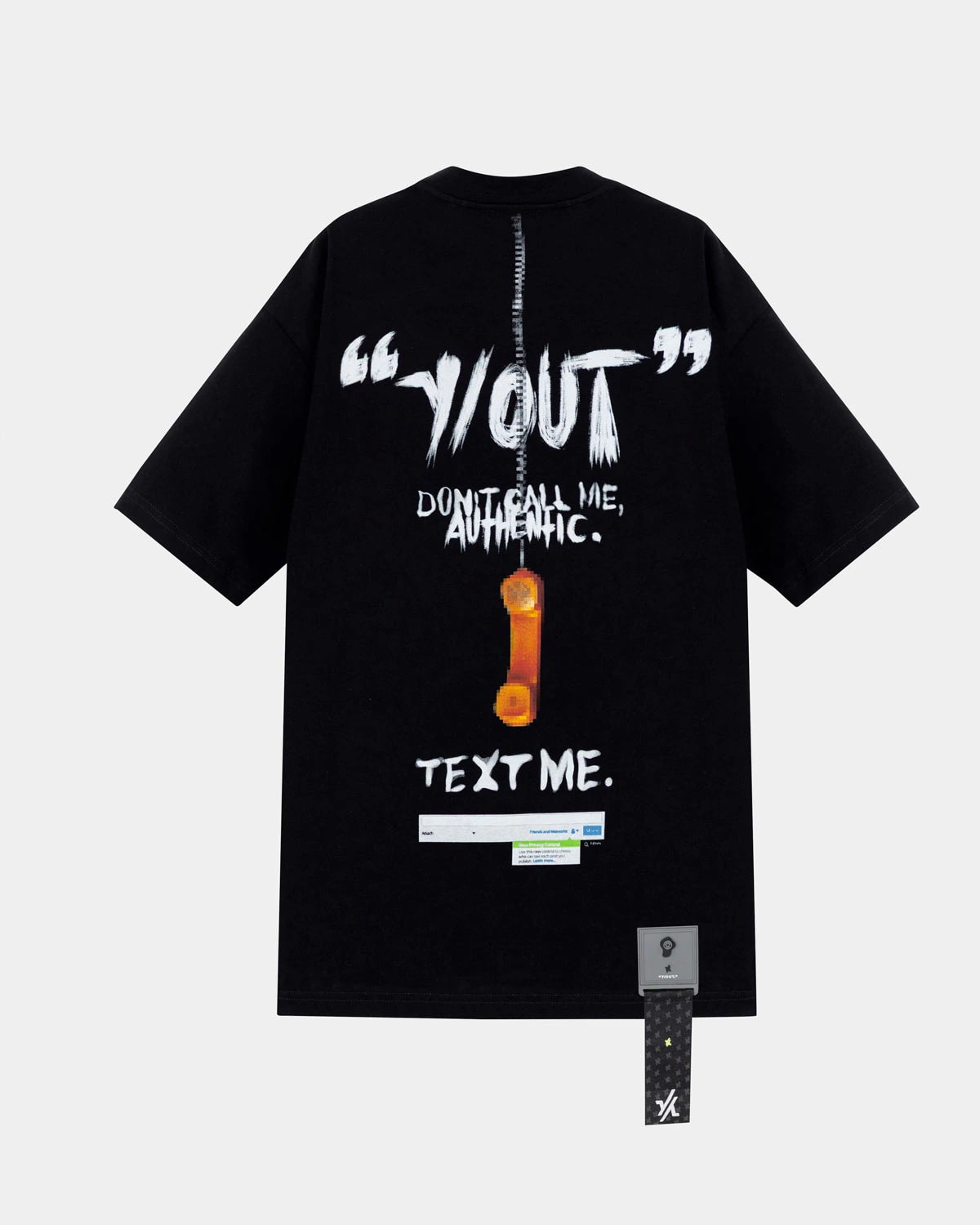 TEXT ME T-SHIRT - imagen 1