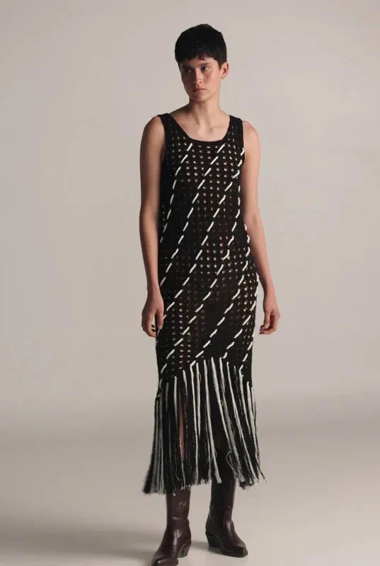 Vestido Vacaciones Negro - imagen 1