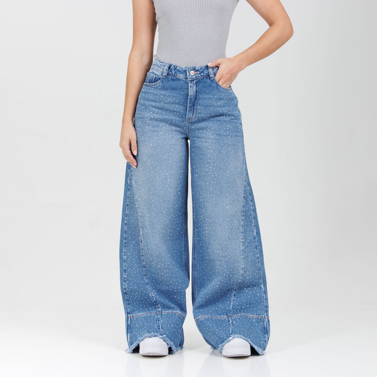 Jean Axspen Wide Leg Ax-2835 Rigido - imagen 1