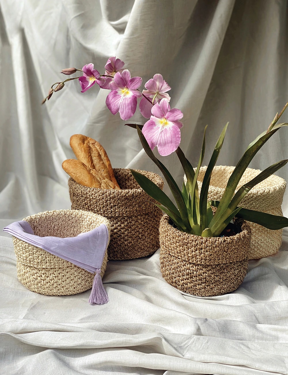 FIQUE BASKET NATURAL - imagen 1