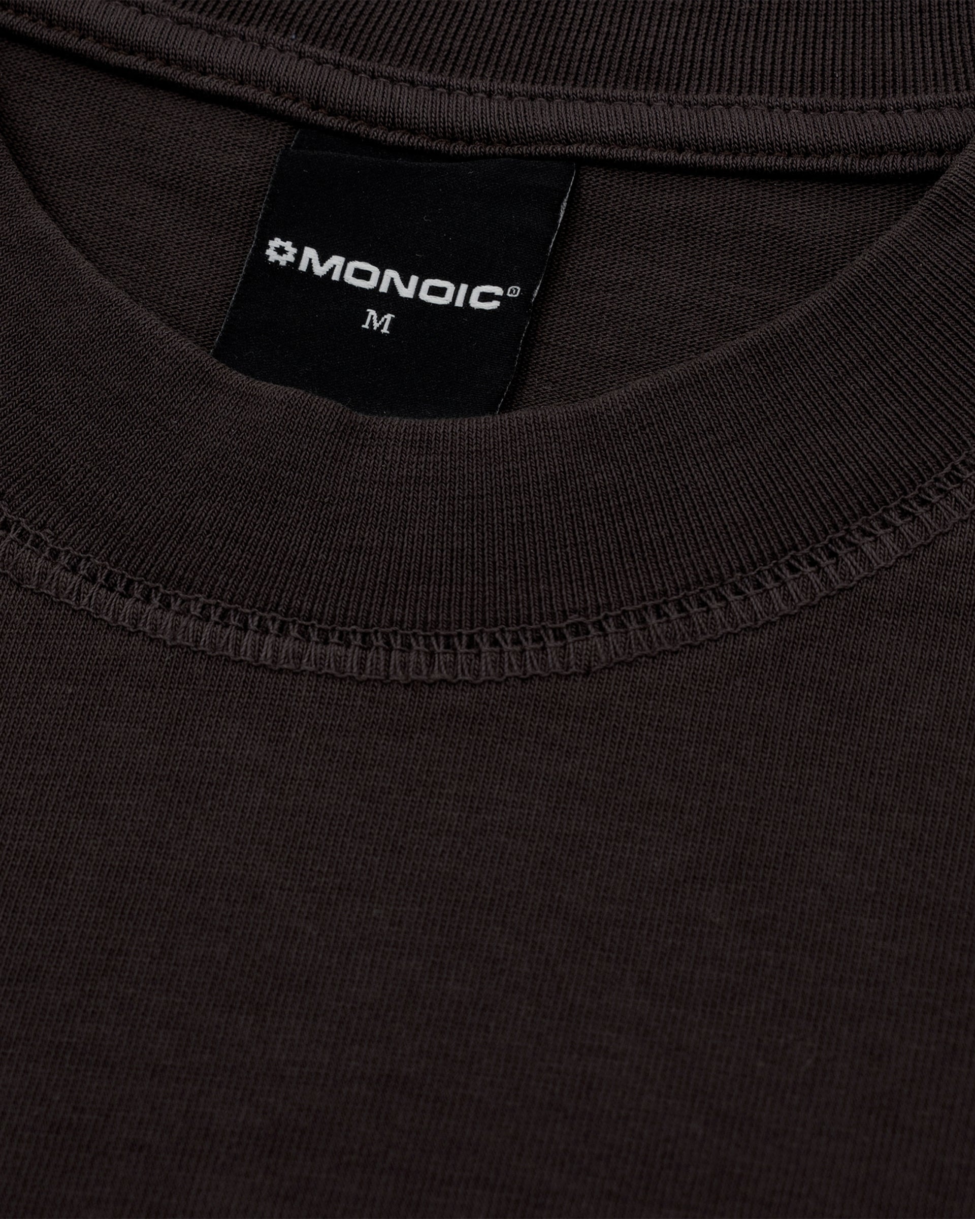 Camiseta Logo Oversized V4 - Café Chocolate - imagen 1