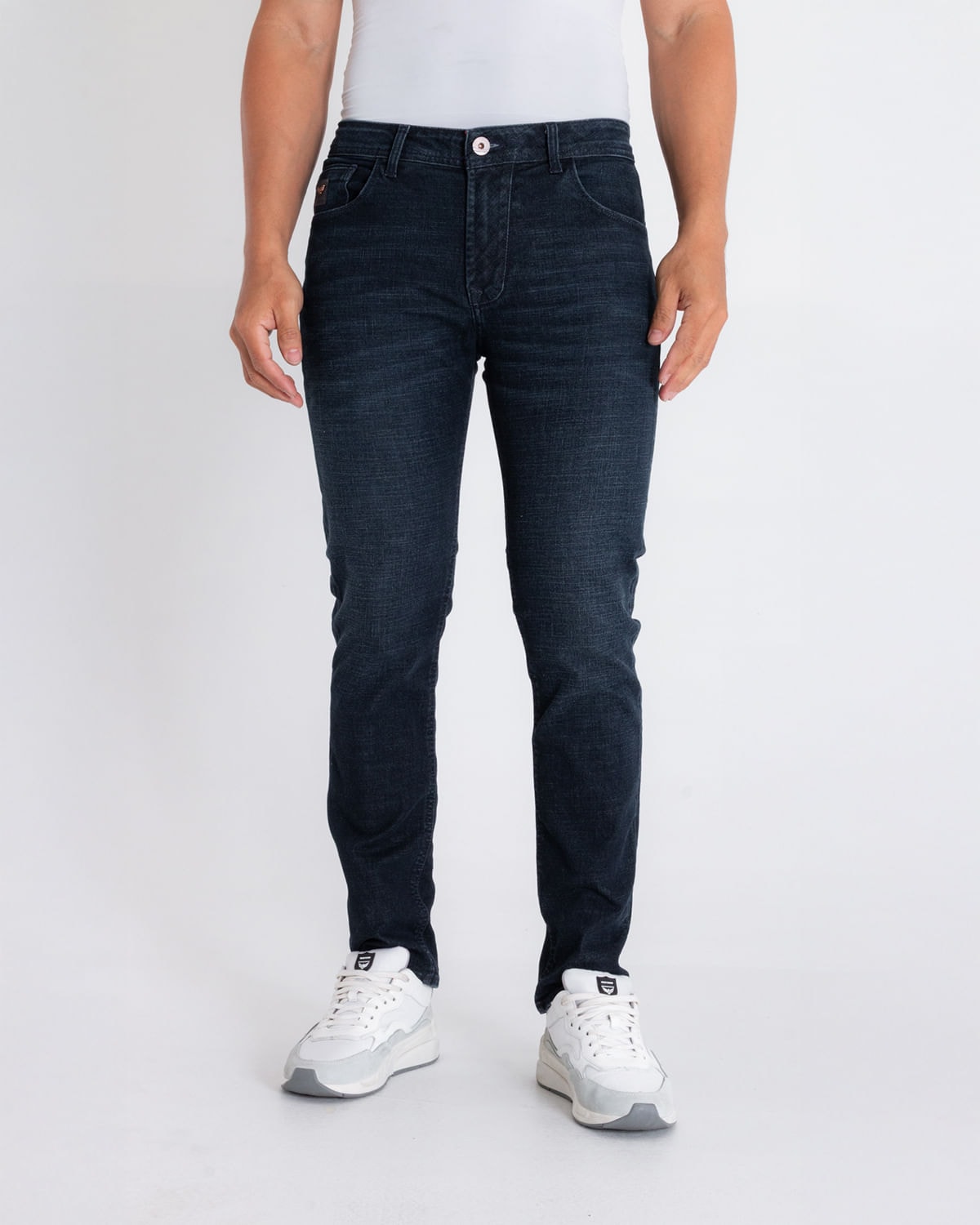 Jean slim tono oscuro para hombre - imagen 1