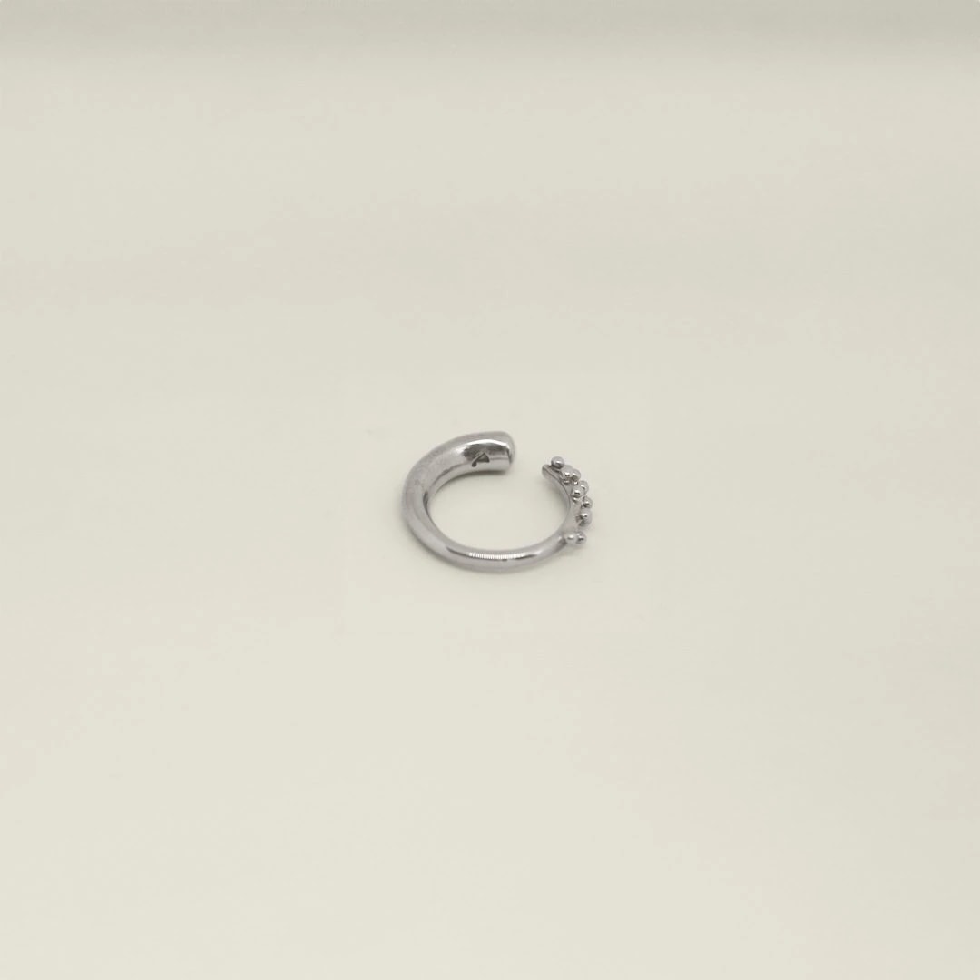 Totona Ear Cuff – Ring Silver - imagen 1
