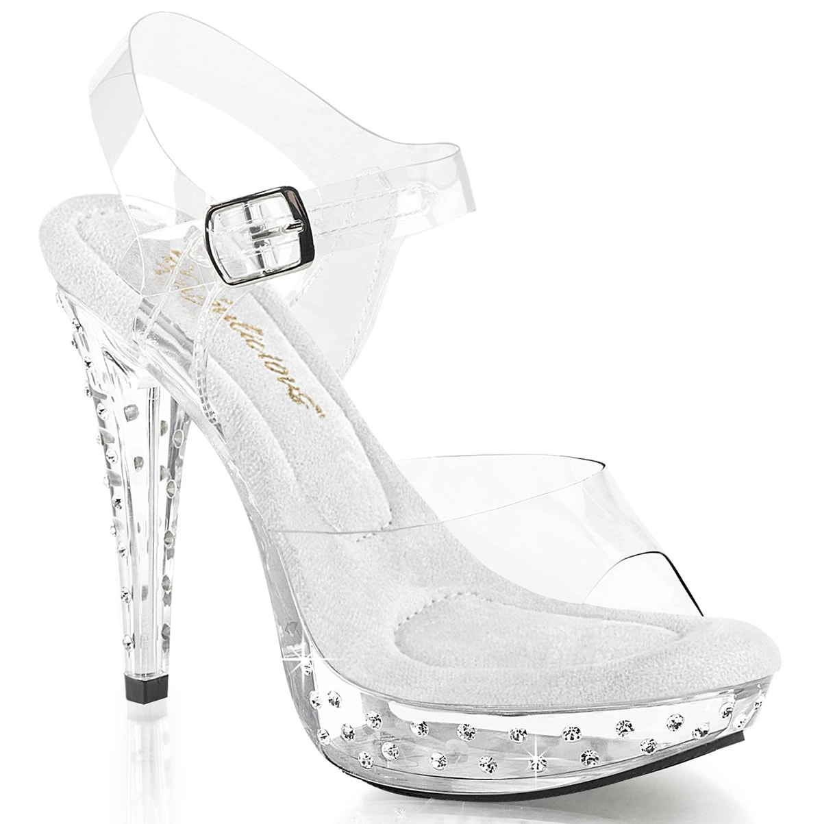 Zapatos sandalias bajo pedido Tacones Plataforma Poledance Pleaser COCKTAIL-508SDT-C - imagen 1