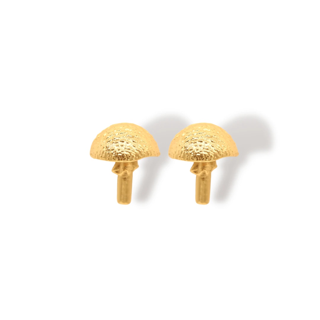 Aretes de hongo - imagen 1