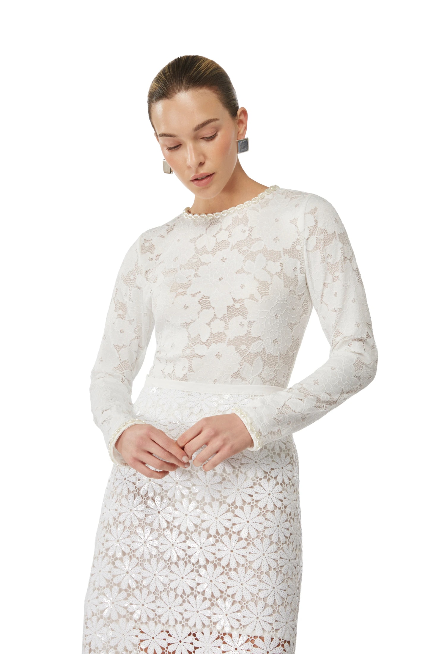 BLOOM BODYSUIT WHITE - imagen 1