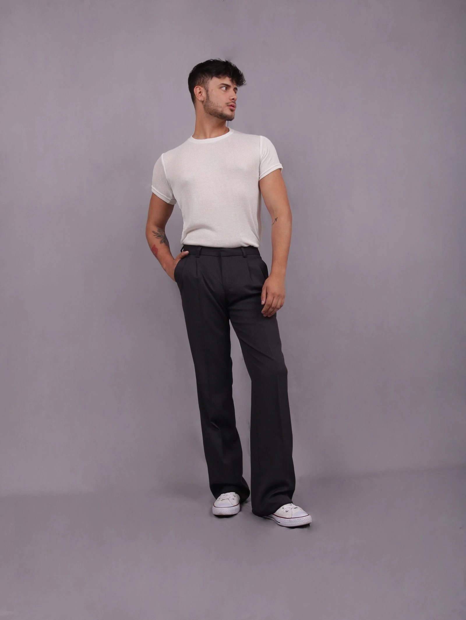 Pantalon sastre ancho - imagen 1