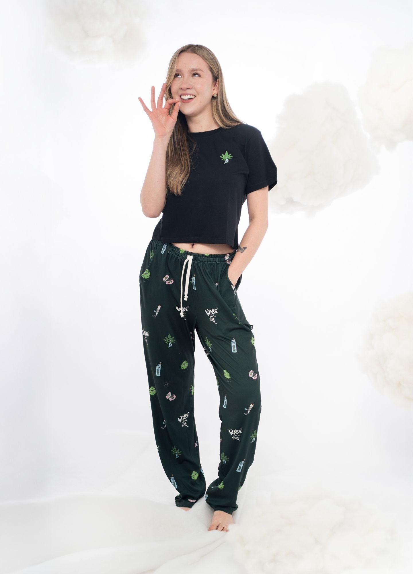 Conjunto Pantalón Weed - Verde - imagen 1