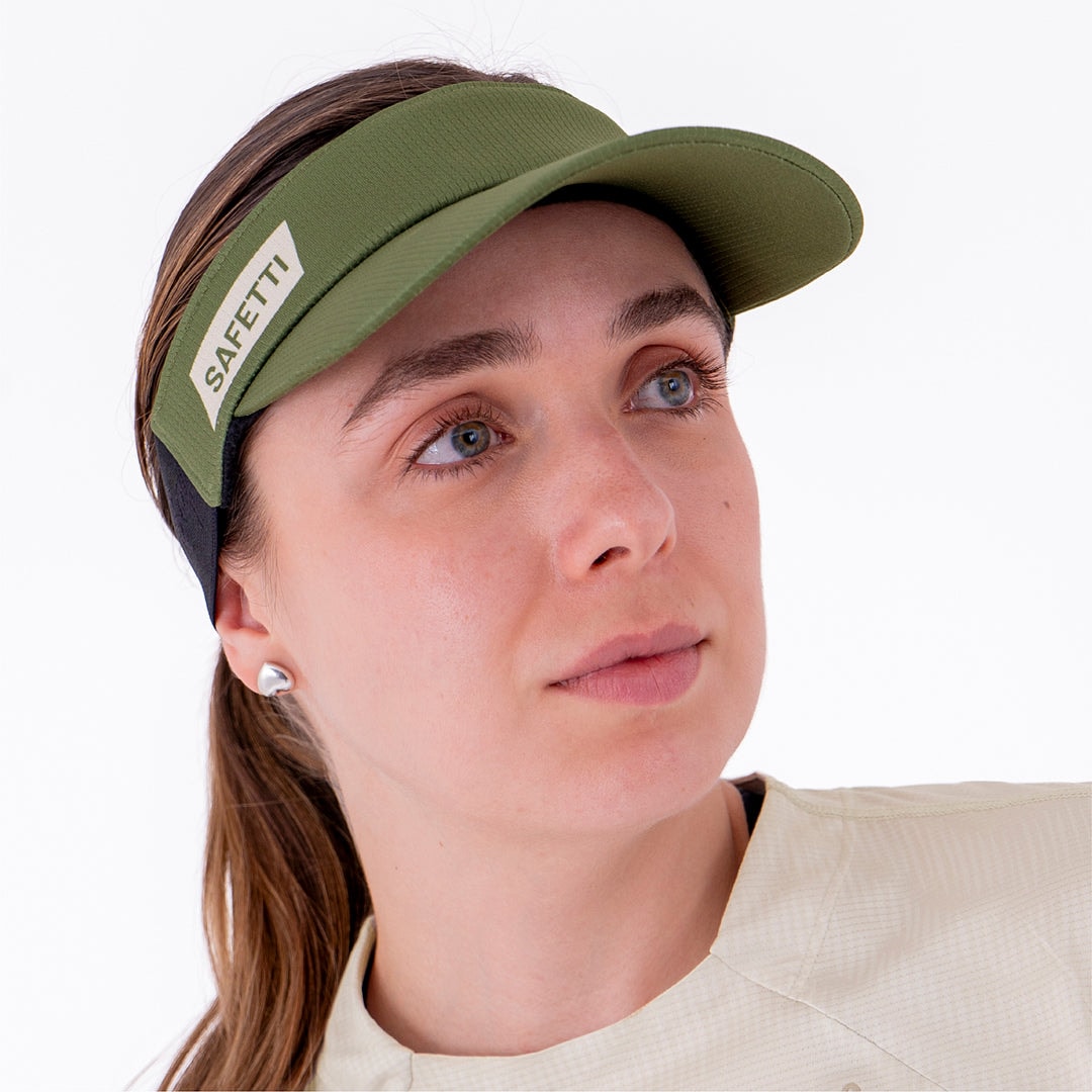VISERA RUNNING SOLID VERDE UNISEX - imagen 1
