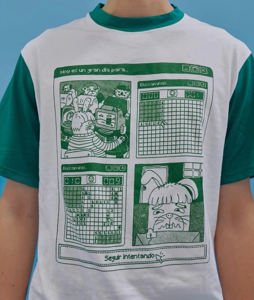 Camiseta buscaminas - imagen 1