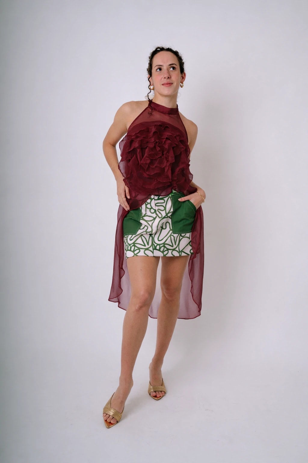 Carolina Chiffon Top - imagen 1