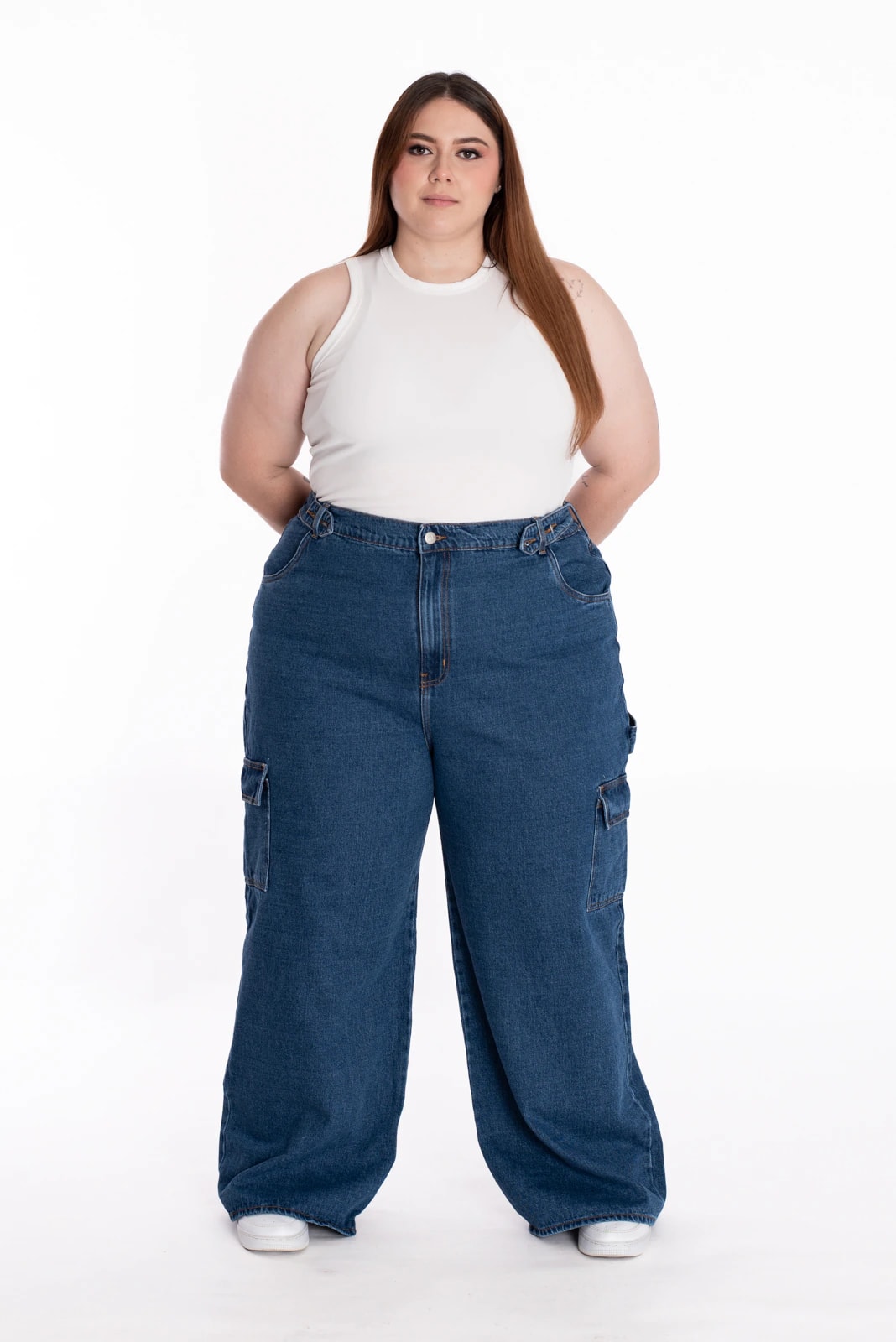 Jean Cargo Amplio Ajustable 443 - imagen 1