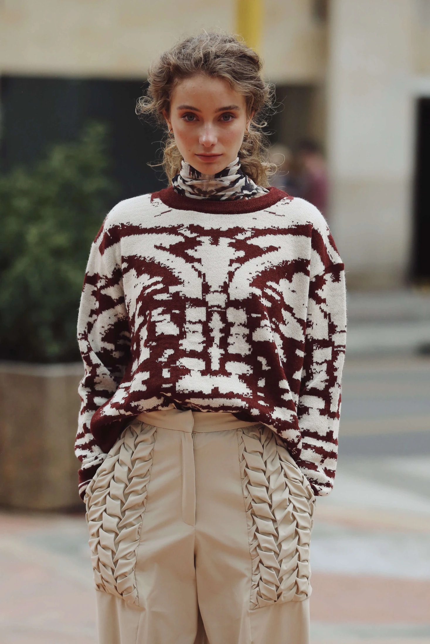 FIORELLA RED SWEATER - imagen 1