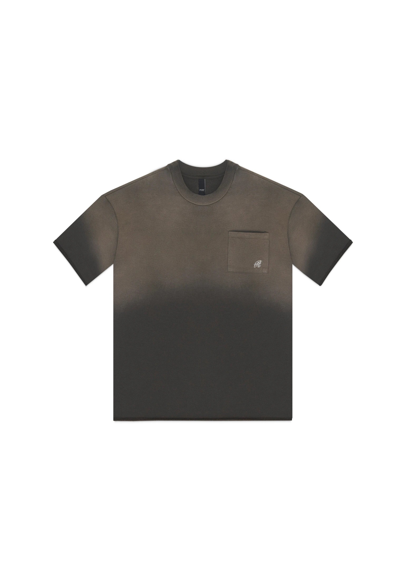 Rustic black pocket t-shirt - imagen 1
