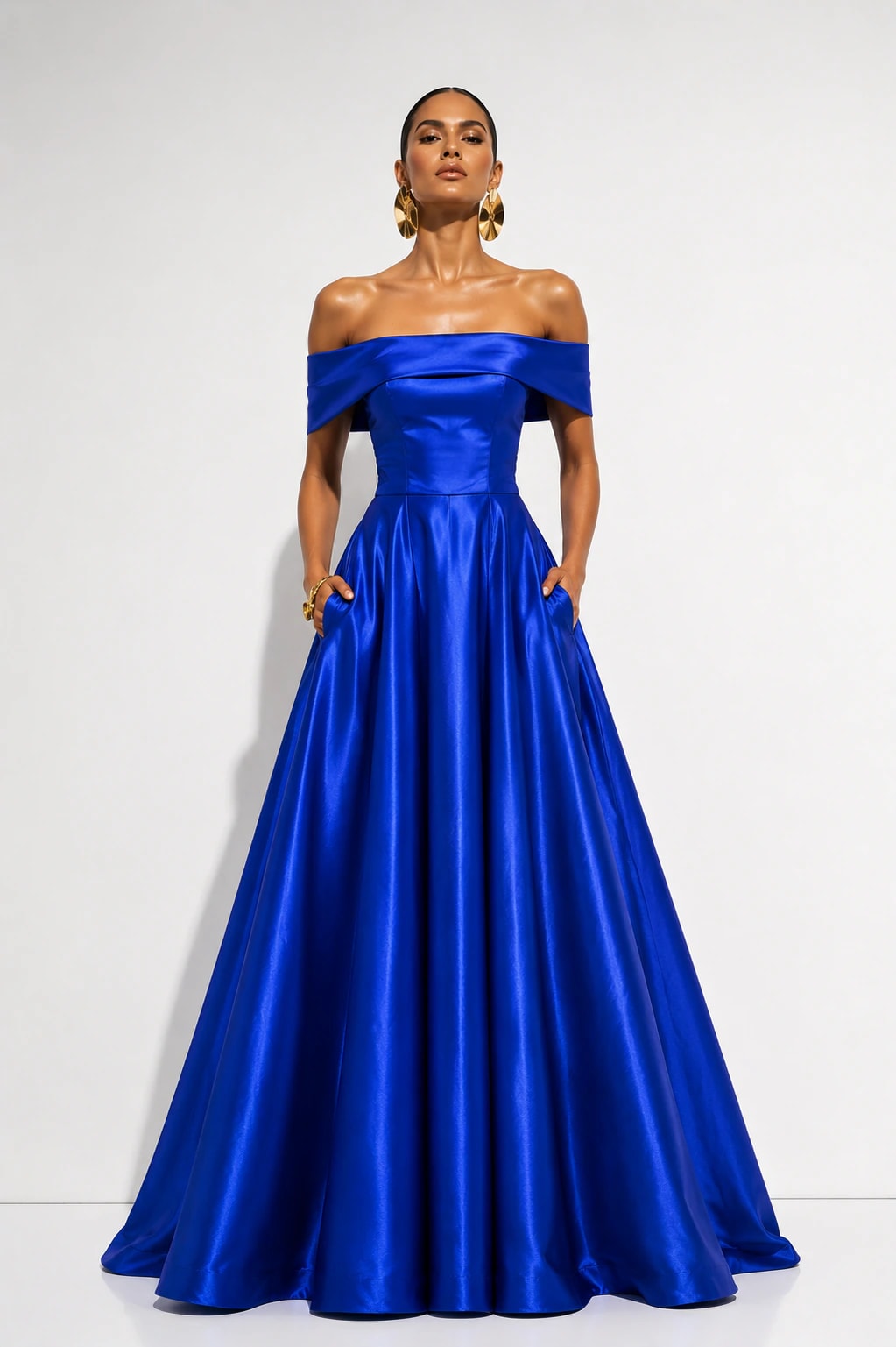 Vestido Topacio Azul - imagen 1