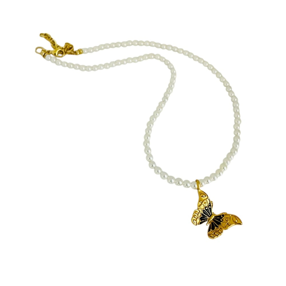 Collar Perlas Mariposa - imagen 1
