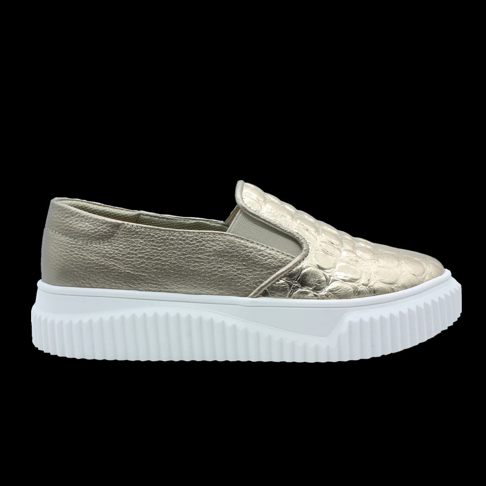 "Mimi" Tenis en cuero sin cordones - imagen 1