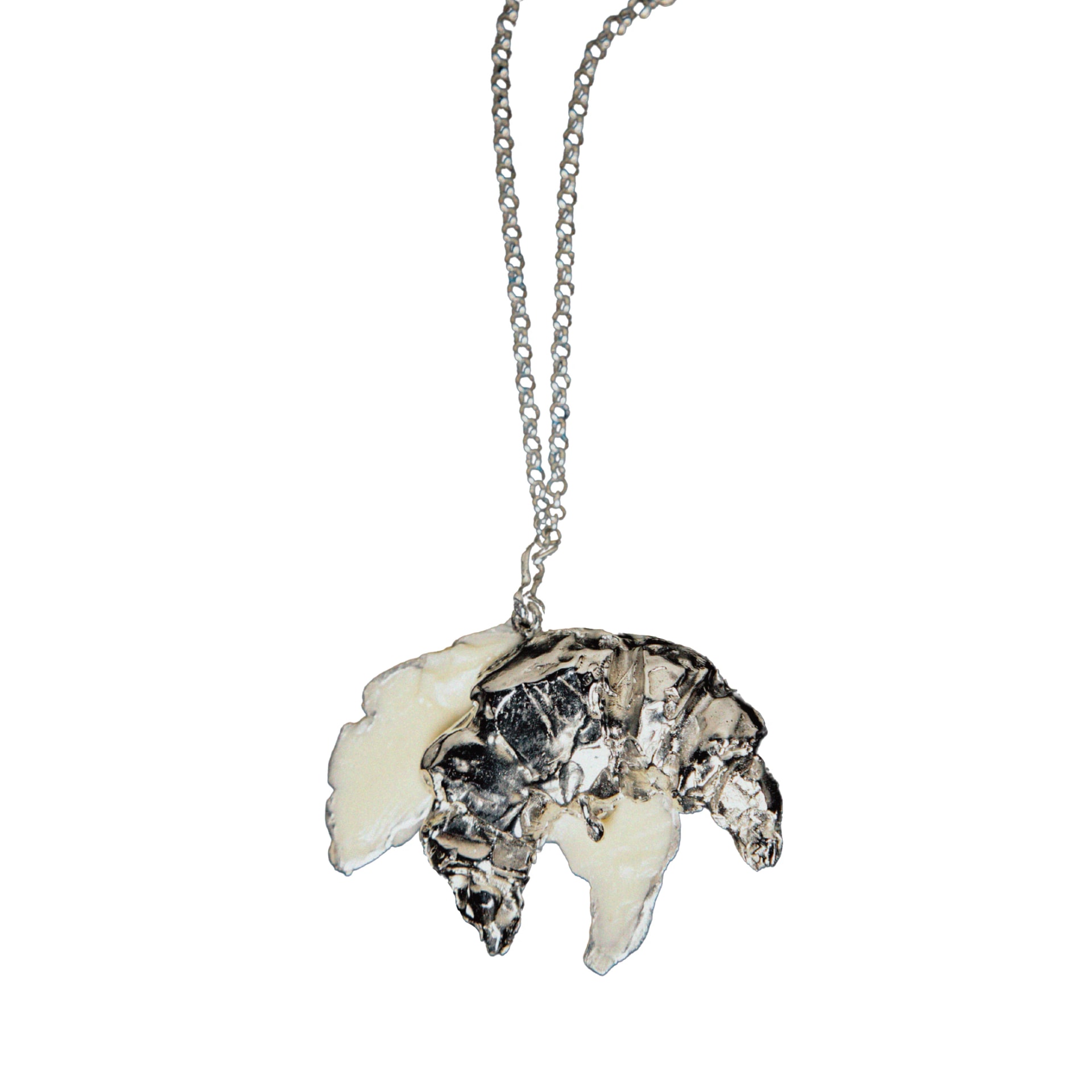 Collar Relicario Croissant Maxi - imagen 1