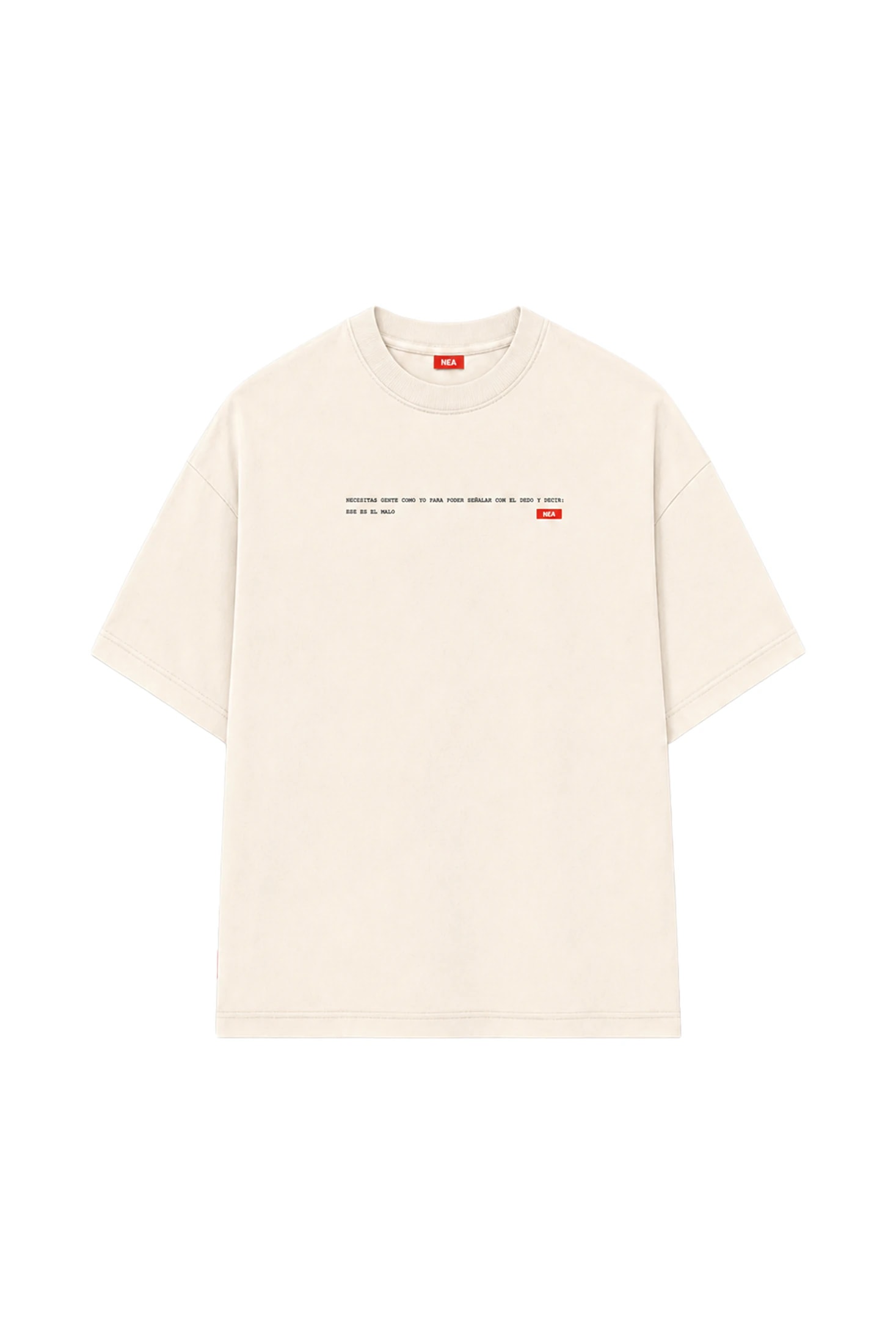 CAMISETA REGULAR BABYLON MARFIL NEA - imagen 1