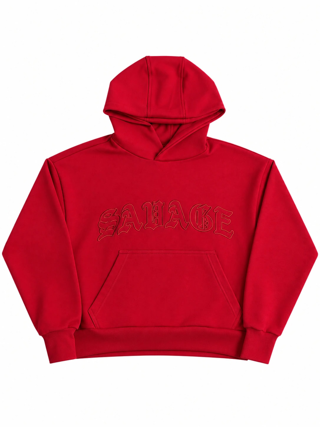 Hoodie Boxy fit Red district - imagen 1